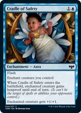 2021 Magic: The Gathering: Innistrad: Crimson Vow (VOW) - Cradle of Safety (#54, Common) (, Near Mint)