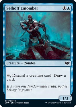 2021 Magic: The Gathering: Innistrad: Crimson Vow (VOW) - Selhoff Entomber (#76, Common) (, Near Mint)
