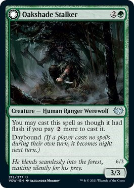 2021 Magic: The Gathering: Innistrad: Crimson Vow (VOW) - Oakshade Stalker (#212, Uncommon) (, Near Mint)