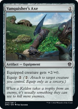 2022 Magic: The Gathering: Dominaria United (DMU) - Vanquisher's Axe (#240, Common) (, Near Mint)