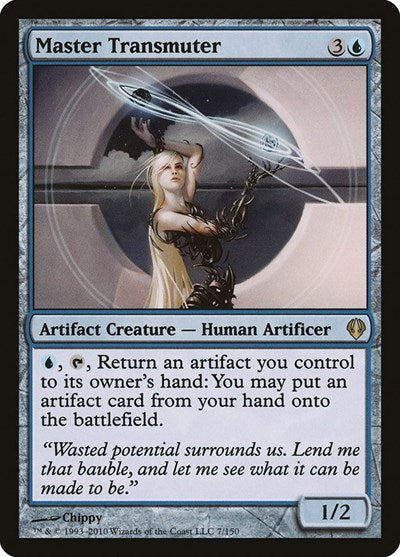 2010 Magic: The Gathering: Archenemy (ARC) - Master Transmuter (#7, Rare) (, Near Mint)