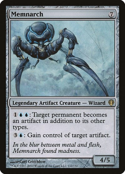 2010 Magic: The Gathering: Archenemy (ARC) - Memnarch (#112, Rare) (, Near Mint)