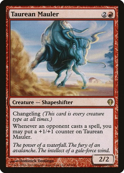 2010 Magic: The Gathering: Archenemy (ARC) - Taurean Mauler (#49, Rare) (, Lightly Played)