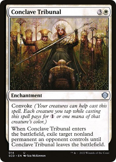 2022 Magic: The Gathering: Starter Commander Decks (SCD) - Conclave Tribunal (#14, Uncommon) (, Near Mint)