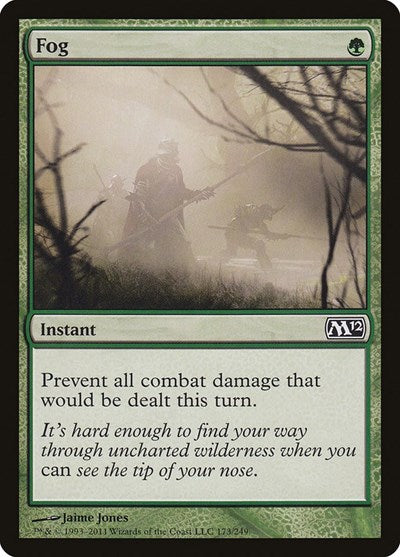 2011 Magic: The Gathering: Magic 2012 (M12) (M12) - Fog (#173, Common) (, Moderately Played)
