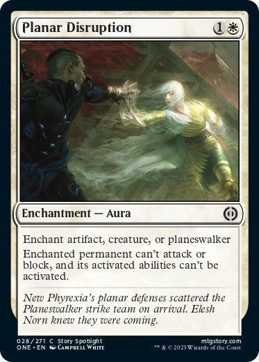 2023 Magic: The Gathering: Phyrexia: All Will Be One (ONE) - Planar Disruption (#28, Common) (, Lightly Played)