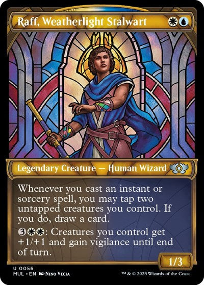 2023 Magic: The Gathering: March of the Machine: Multiverse Legends (MUL) - Raff Weatherlight Stalwart (#56, Uncommon) (, Lightly Played)