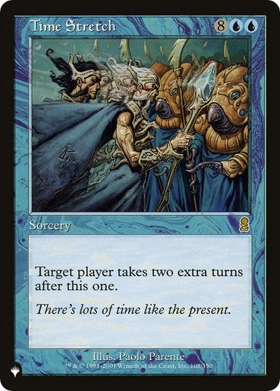 2026 Magic: The Gathering: The List Reprints (LIST) - Time Stretch (#108/350, Rare) (, Near Mint)