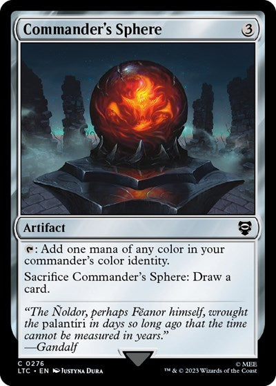 2023 Magic: The Gathering: Commander: The Lord of the Rings: Tales of Middle-earth (LTC) - Commanders Sphere (#276, Common) (, Near Mint)