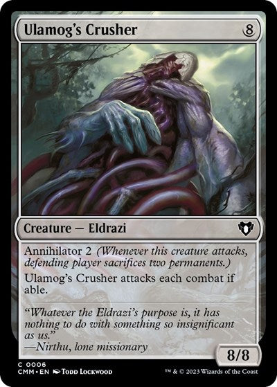 2023 Magic: The Gathering: Commander Masters (CMM) - Ulamogs Crusher (#6, Common) (, Lightly Played)