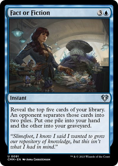 2023 Magic: The Gathering: Commander Masters (CMM) - Fact or Fiction (#91, Uncommon) (, Near Mint)