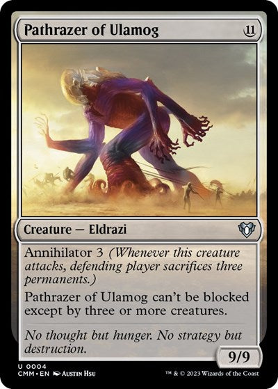 2023 Magic: The Gathering: Commander Masters (CMM) - Pathrazer of Ulamog (#4, Uncommon) (, Near Mint)