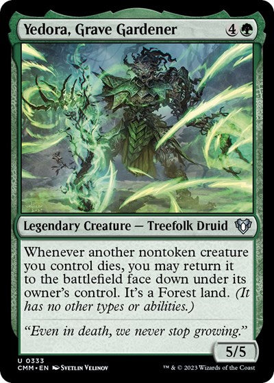 2023 Magic: The Gathering: Commander Masters (CMM) - Yedora, Grave Gardener (#333, Uncommon) (, Near Mint)