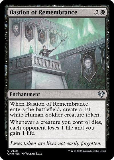 2023 Magic: The Gathering: Commander Masters (CMM) - Bastion of Remembrance (#138, Uncommon) (, Near Mint)