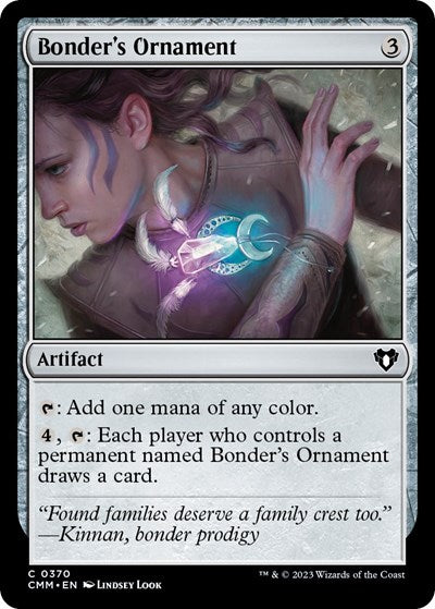 2023 Magic: The Gathering: Commander Masters (CMM) - Bonder's Ornament (#370, Common) (, Near Mint)