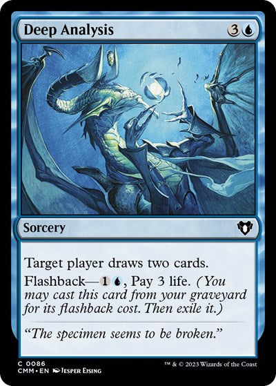 2023 Magic: The Gathering: Commander Masters (CMM) - Deep Analysis (#86, Common) (, Near Mint)