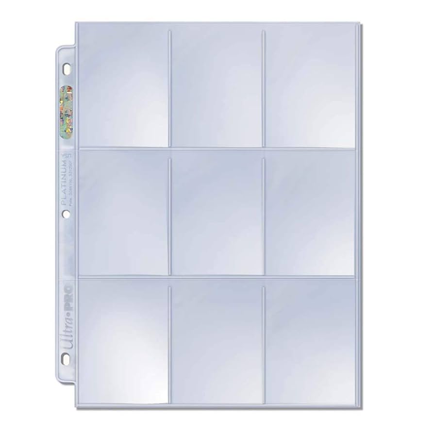 Ultra PRO - Hologram 9-Pocket Pages (25ct.)