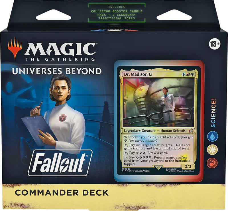 Fallout: Out of the Vault - Science! Commander Deck – SuperKo