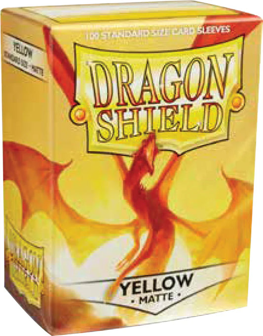 Dragon Shield Matte: Yellow (100)