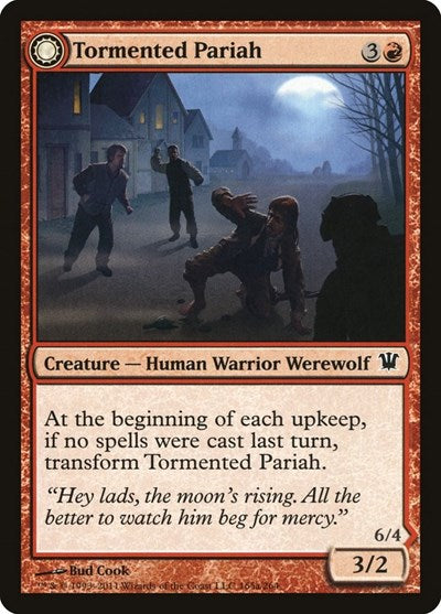2011 Magic: The Gathering: Innistrad (ISD) - Tormented Pariah (#165, Common) (, Lightly Played)