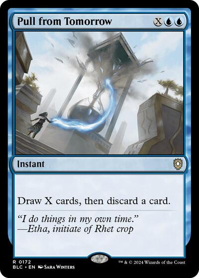 2024 Magic: The Gathering: Commander: Bloomburrow (BLC) - Pull from Tomorrow (#172, Rare) (, Near Mint)