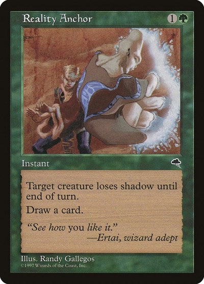 1997 Magic: The Gathering: Tempest (TMP) - Reality Anchor (#246, Common) (, Lightly Played)