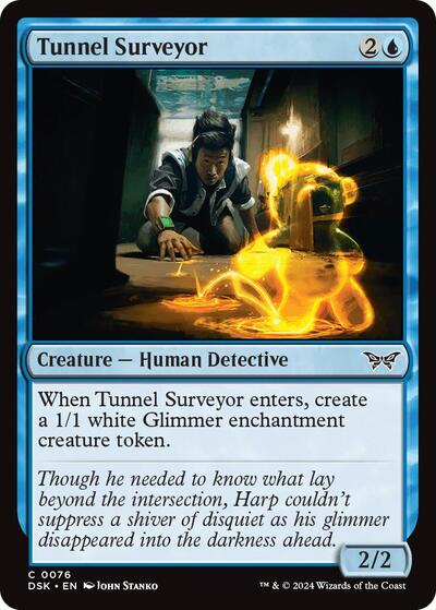 2024 Magic: The Gathering: Duskmourn: House of Horror (DSK) - Tunnel Surveyor (#76, Common) (, Near Mint)