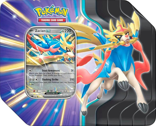 Pokemon - Slashing Legends Tin | Zacian ex