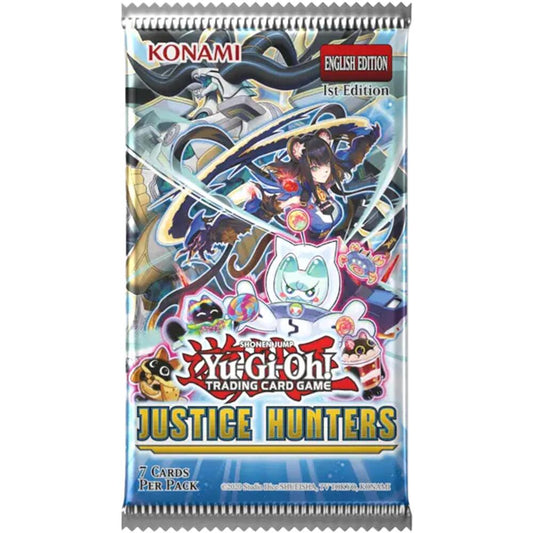 Yu--Gi-Oh! - Justice Hunters Booster Pack [1st Edition]