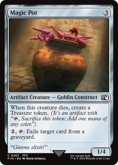 2025 Magic: The Gathering: FINAL FANTASY (FIN) - Magic Pot (#263, Common) (, Near Mint)