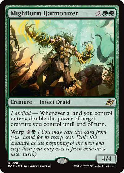 2025 Magic: The Gathering: Edge of Eternities (EOE) - Mightform Harmonizer (#200, Rare) (, Near Mint)