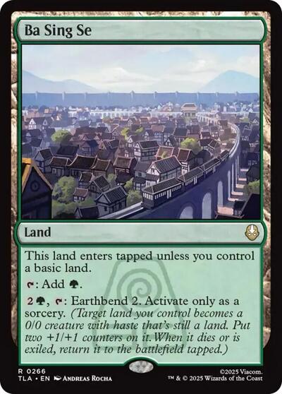 2025 Magic: The Gathering: Avatar: The Last Airbender (TLA) - Ba Sing Se (#266, Rare) (, Near Mint)