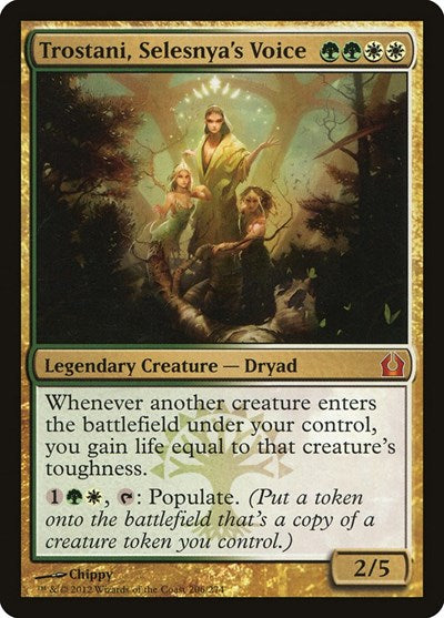 2012 Magic: The Gathering: Return to Ravnica (RTR) - Trostani Selesnyas Voice (#206, Mythic Rare) (, Near Mint)