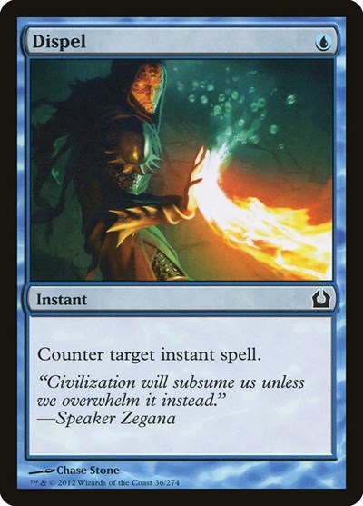 2012 Magic: The Gathering: Return to Ravnica (RTR) - Dispel (#36, Common) (, Near Mint)