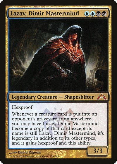 2013 Magic: The Gathering: Gatecrash (GTC) - Lazav Dimir Mastermind (#174, Mythic Rare) (, Near Mint)