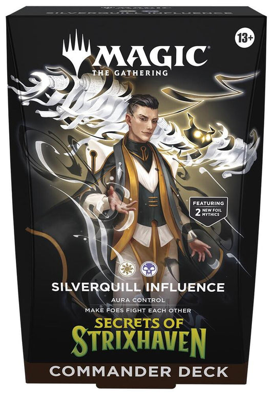 Secrets of Strixhaven Commander Deck — Silverquill Influence