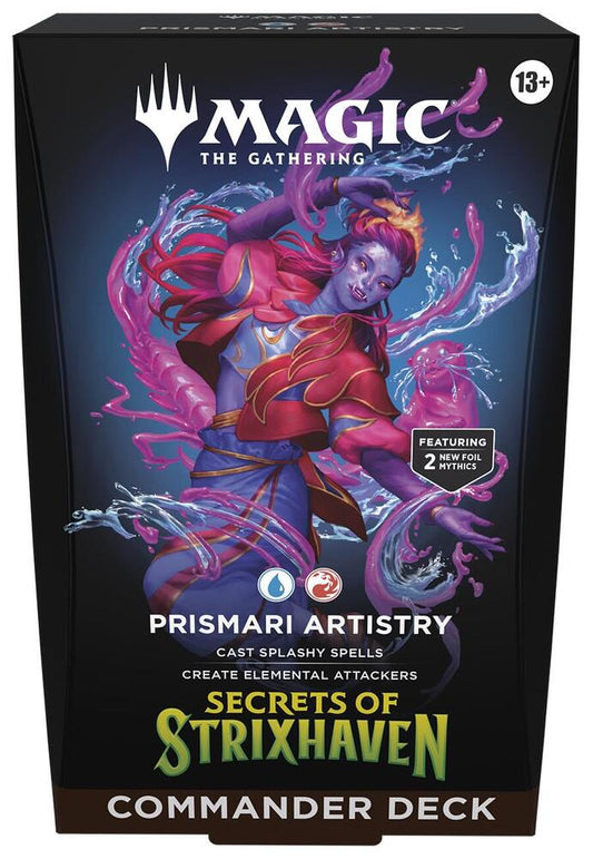 Secrets of Strixhaven Commander Deck — Prismari Artistry
