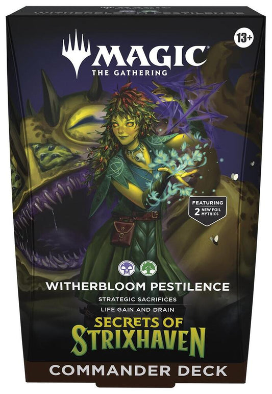 Secrets of Strixhaven Commander Deck — Witherbloom Pestilence
