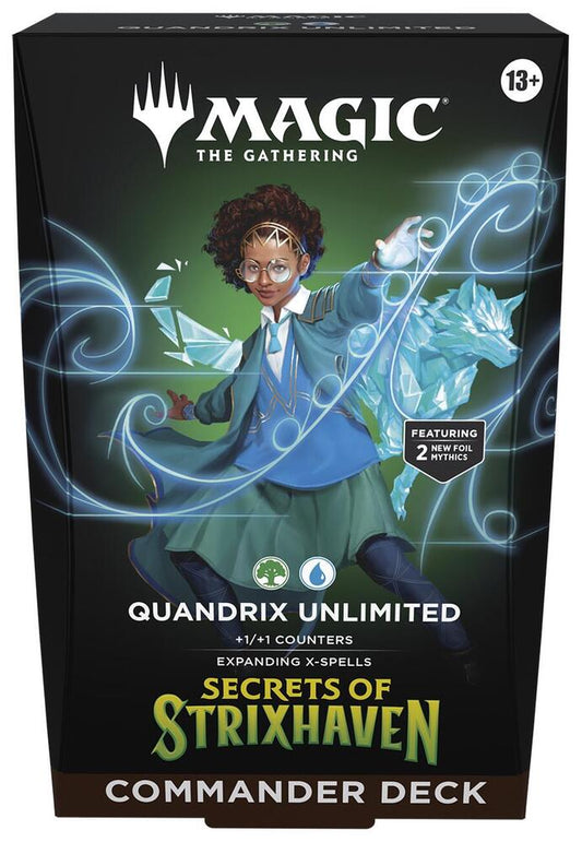 Secrets of Strixhaven Commander Deck — Quandrix Unlimted