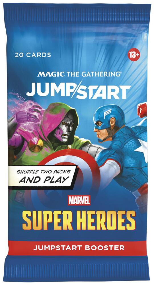 Marvel Super Heroes Jumpstart Booster — Magic the Gathering