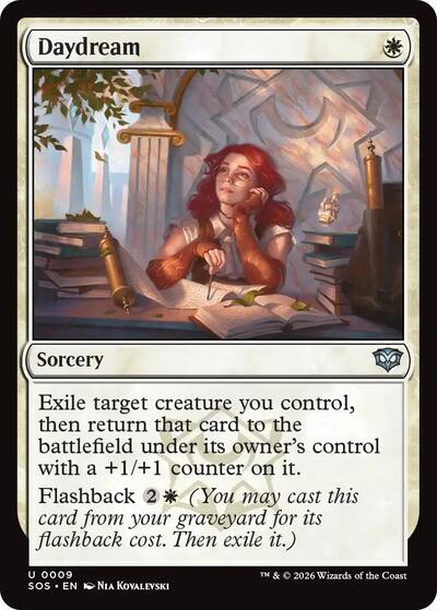 2026 Magic: The Gathering: Secrets of Strixhaven (SOS) - Daydream (#9, Uncommon) (, Lightly Played)