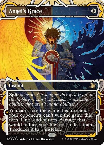 2026 Magic: The Gathering: Secrets of Strixhaven: Mystical Archive (SOA) - Angel's Grace (#2, Rare) (, Lightly Played)