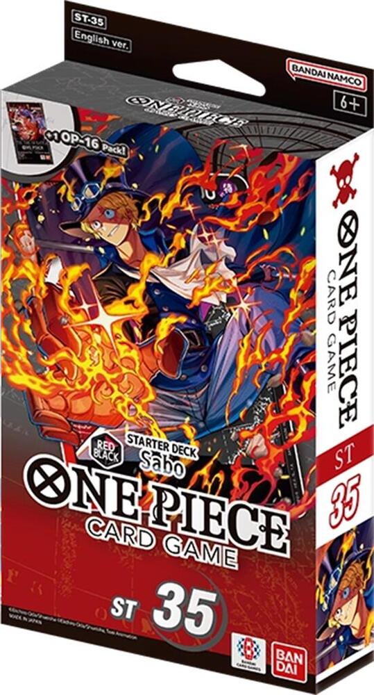 One Piece TCG Starter Deck 35 — Red/Black Sabo