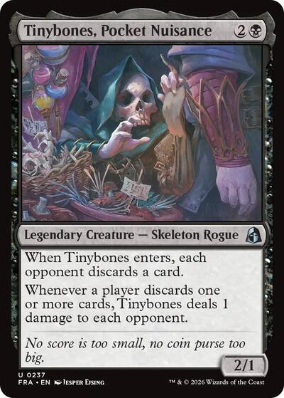2026 Magic: The Gathering: Reality Fracture (FRA) - Tinybones, Pocket Nuisance (#237, Uncommon) (, Near Mint)