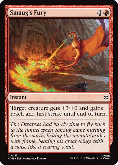 2026 Magic: The Gathering: The Hobbit (HOB) - Smaugs Fury (#111, Common) (, Lightly Played)