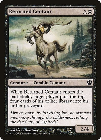 2013 Magic: The Gathering: Theros (THS) - Returned Centaur (#103, Common) (, Moderately Played)