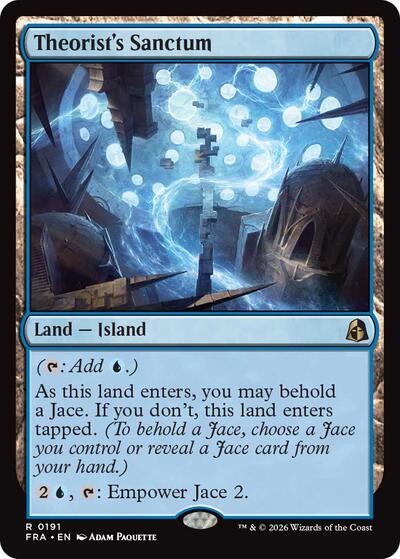 2026 Magic: The Gathering: Reality Fracture (FRA) - Theorists Sanctum (#191, Rare) (, Near Mint)