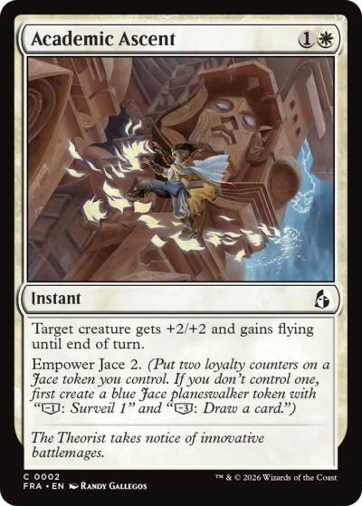 2026 Magic: The Gathering: Reality Fracture (FRA) - Academic Ascent (#2, Common) (, Near Mint)