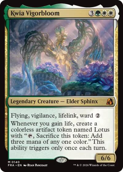 2026 Magic: The Gathering: Reality Fracture (FRA) - Kwia Vigorbloom (#140, Mythic Rare) (, Near Mint)