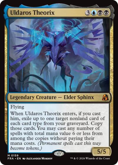 2026 Magic: The Gathering: Reality Fracture (FRA) - Uldaros Theorix (#159, Mythic Rare) (, Near Mint)